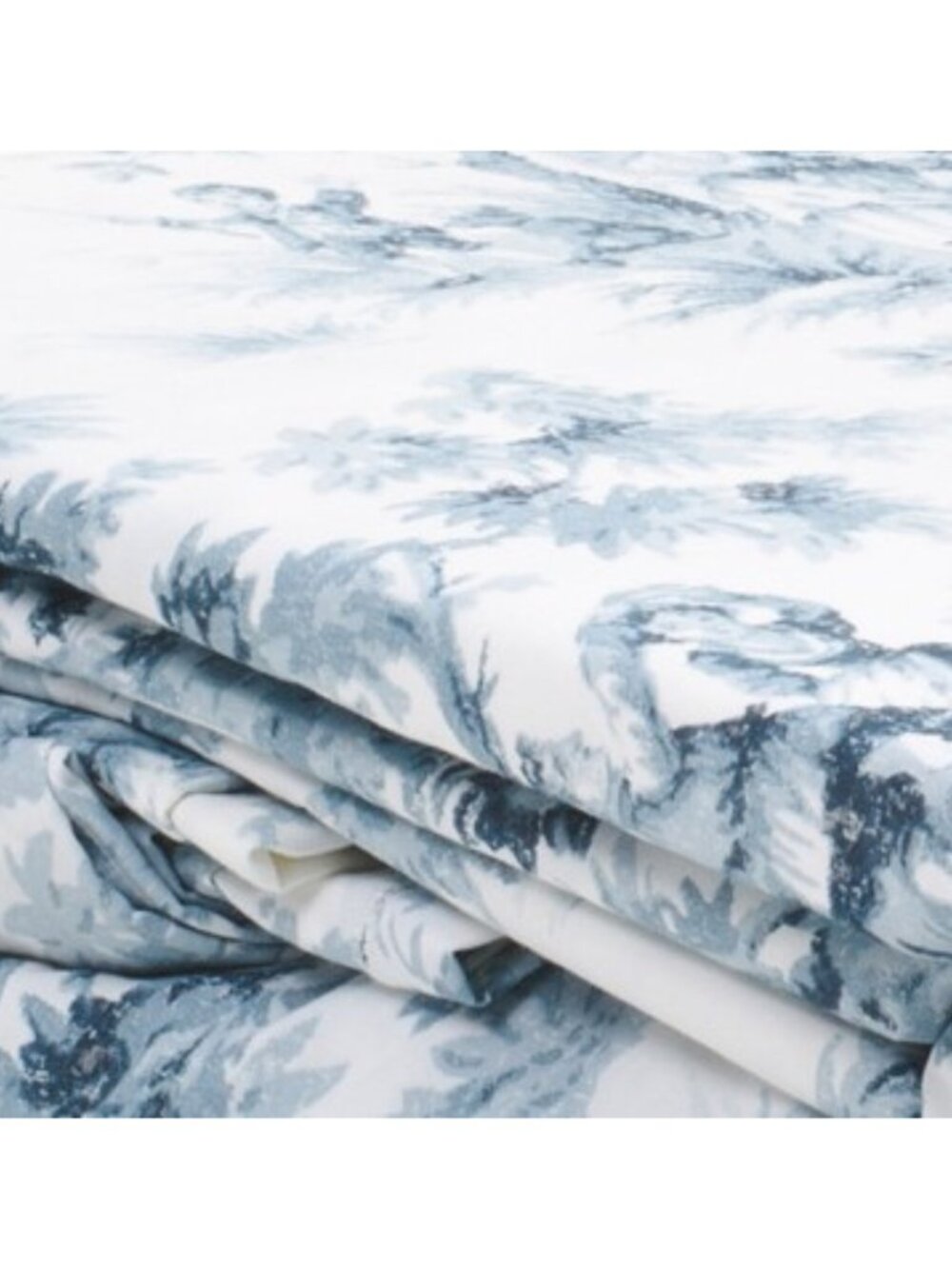 CABBAGES & ROSES Cotton Percale Toile Duvet Cover Set - Picture 5 of 5
